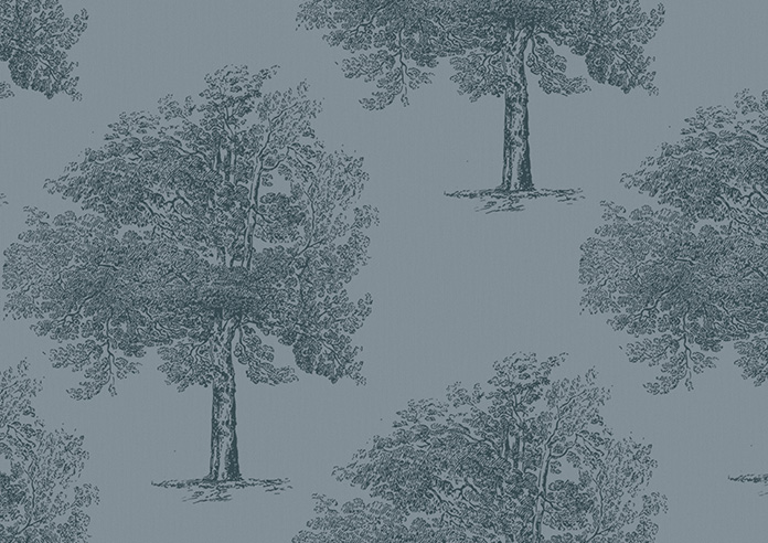 Vintage Tree Velvet, Monochrome - Made to Measure Curtains - Image 9